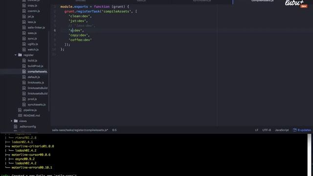 sails.js - agregando sass / scss смотреть онлайн