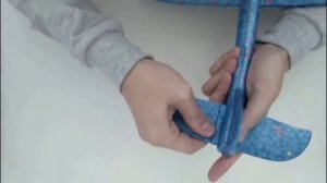 САМОЛЕТ ИЗ ПЕНОПЛАСТА АЛИЭКСПРЕСС. СБОРКА И ЗАПУСК! (ПЛАНЕР МЕТАТЕЛЬНЫЙ KIDS AIRPLANE)