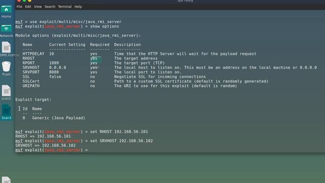 video 12 exploiting java rmi on port 1099 смотреть онлайн