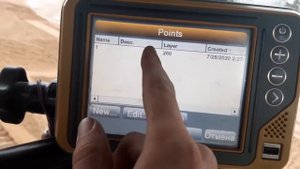 Создание поверхности из точек Topcon 3D GNNS 1