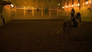 Amsterdam armoured riding demo