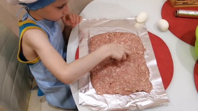 Рулет на праздничный стол!МЯСНОЙ РУЛЕТ ИЗ ФАРША С ЯЙЦОМ В ДУХОВКЕ!
