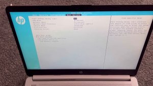 HP 14s-dq2512sa - How To Enter Bios Settings & Boot Menu Options