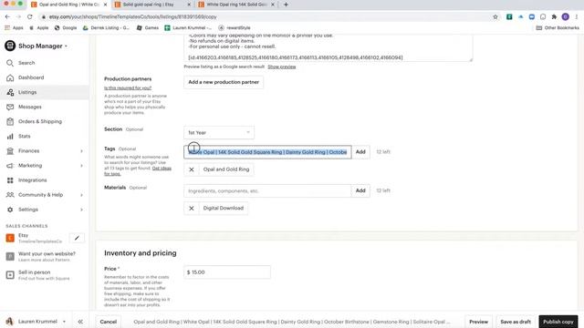 Etsy Tags and Title SEO смотреть онлайн