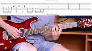 Как играть Нервы - Потери на электрогитаре + Табы. Разбор Нервы - Потери на гитаре (видео урок)