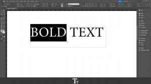 How to Make Bold Text in Adobe InDesign
