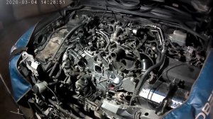 TLC 200 1VD-FTV Ремонт ДВС (Стук привода ГРМ) (Процесс разборки) ч.2