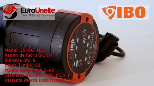 POMPA RECIRCULARE CENTRALA IBO Dambat MAGI 2 25-60/180 смотреть онлайн