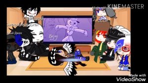 Реакция стран и криппипасты на меме часть хрен знает какая