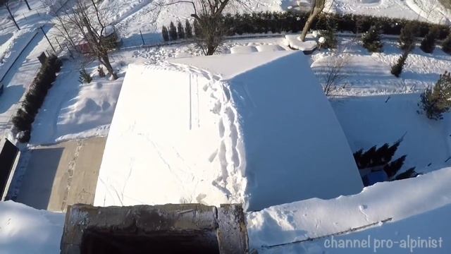 Обледенение печной трубы, ошибка при установке дымника
