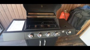 Газовый гриль El Fuego GASGRILL San Angelo 4+1 Brenner
