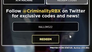 ALL Criminality CODES | Roblox Criminality Codes (July 2023)