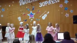 Мой вокальный ансамбль "Лучик". Детки 5-6 лет.