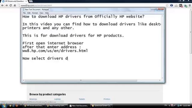 How To Download HP Drivers From Official HP Website.