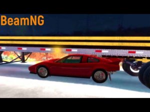 ПОД ПРИЦЕПОМ (BeamNG.drive моменты#1)