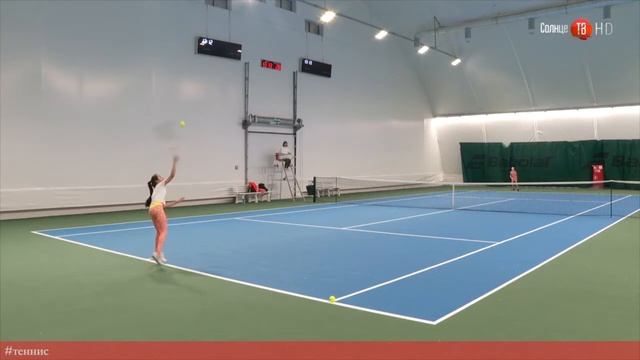 Каркасно тентовый ангар для тенниса Гидрострой смотреть онлайн