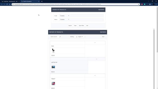 Scriptcase - Point of Sale (POS) 2/3 смотреть онлайн