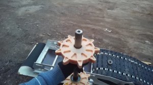 Мотобуксировщик SHARMAX S380 1250 HP8 - кустарная сборка из некачественных запчастей!