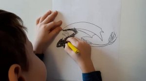 Раскраска: Беззубик