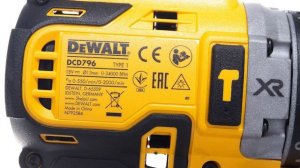 Аккумуляторная Дрель-шуруповерт DeWALT DCD796NT