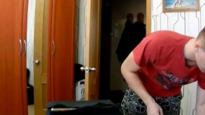 Оклейка короба колонки карпетом