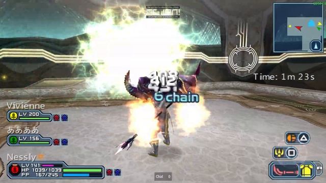 Phantasy Star Portable 2 Infinity ∞ Maximum Attack Infinity 4 (A Rank) [co-op multiplayer PPSSPP] смотреть онлайн