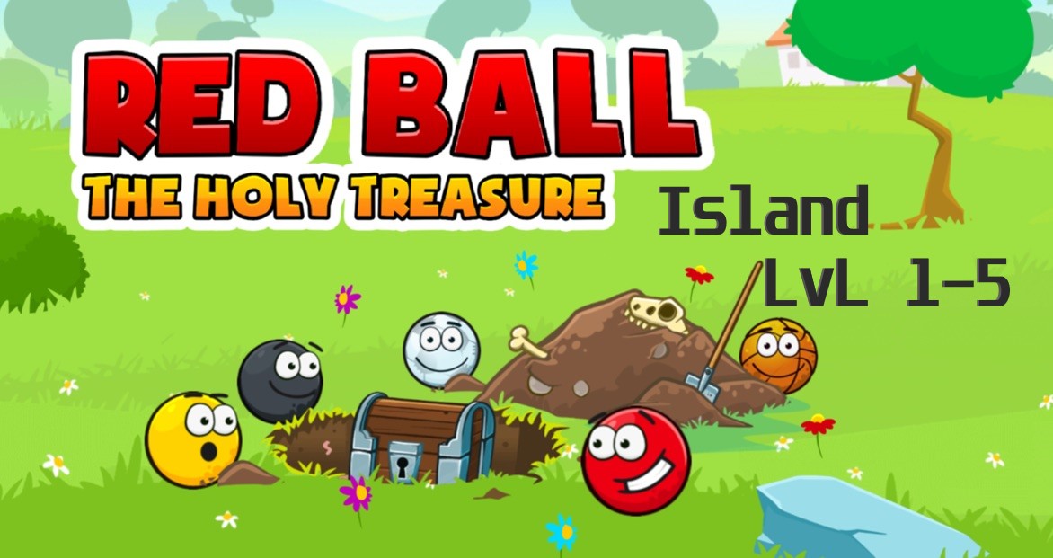 Прохождение игры Red Ball the holy treasure ( 1-5 )