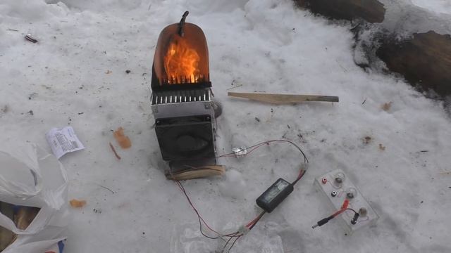 ? ПОХОДНЫЙ ГЕНЕРАТОР НА ЭЛЕМЕНТАХ ПЕЛЬТЬЕ TEC1-12705 ИГОРЬ БЕЛЕЦКИЙ