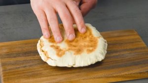 Всего 3 Минуты в Духовке! Готовим Домашнюю Питу с 3 Разными Начинками