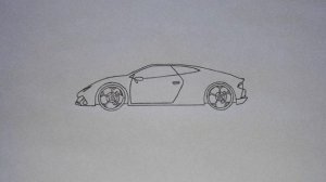 Как нарисовать Lamborghini Huracan