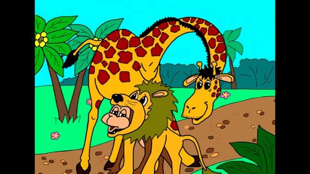 Поучительная сказка для детей "Приключения Тото и ее друзей" "Обезьяна в львиной шкуре". смотреть онлайн