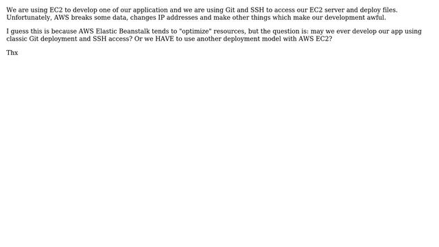 DevOps & SysAdmins: Developing with Git and SSH access on AWS Elastic Beanstalk смотреть онлайн