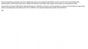 DevOps & SysAdmins: Developing with Git and SSH access on AWS Elastic Beanstalk