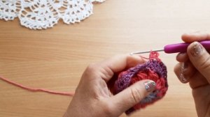 ?Crochet  mini HANDBAG. Как вязать ПИКО крючком. HANDBAG. УРОК??Crochet lessons Бабушкин квадрат ❤️