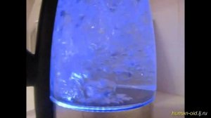 Замедленная съемка кипения чайника