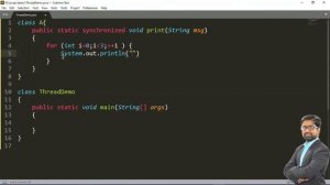 #11 Thread Synchronization in Java | Multithreading in Java | By Ashish Gadpayle