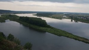 р. Томь панорама со скалы