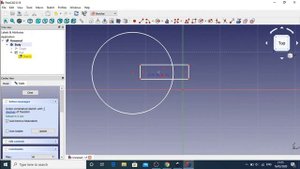 FreeCAD: Union / Subtract Sketch Geometry from another