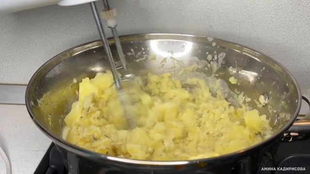 Взбейте картофель миксером! Нежное пюре! Рецепт вкусного, воздушного картофельного пюре. смотреть онлайн