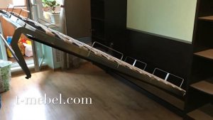 Шкаф-кровать (трансформер), односпальная