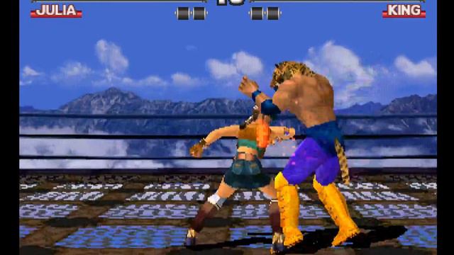 Tekken 3 ( PS1 ) - Julia - Arcade Mode - Arranged Music ( May 8, 2018 ) смотреть онлайн