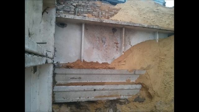 Как построить дом дёшево на крутом склоне.