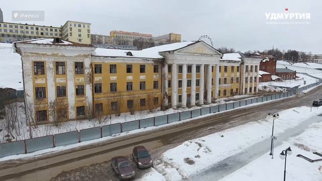 Три новых объекта на набережной Ижевска