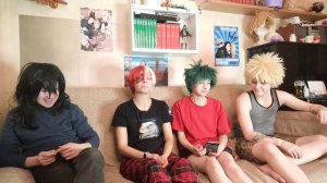 ГЕРОИ ИГРАЮТ В ПРАВДУ ИЛИ ДЕЙСТВИЕ| Бакуго, Мидория, Тодороки, Айзава| boku no hero academy | №5