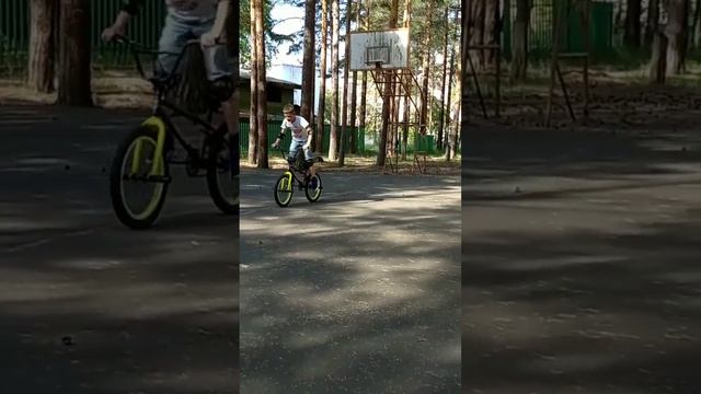 Вилли на bmx