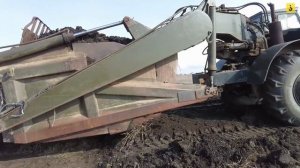 Скреперы снова в деле. Строительство дорог  в коттеджном поселке. С. Трудовое.