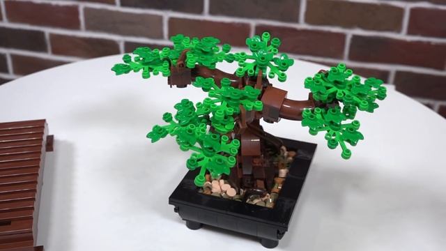 LEGO Бонсай - дерево из Лего как настоящее. Набор Лего в моей комнате. Lego Creator Expert 10281