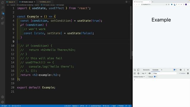 React 18 Tutorial - Hooks Rule смотреть онлайн