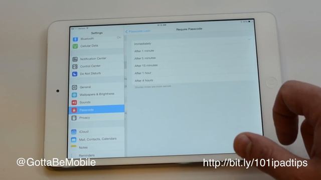 How to Set Passcode on iPad