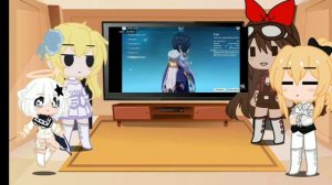 Реакция genshin impact на(Валеру гостер{ем грибы} )